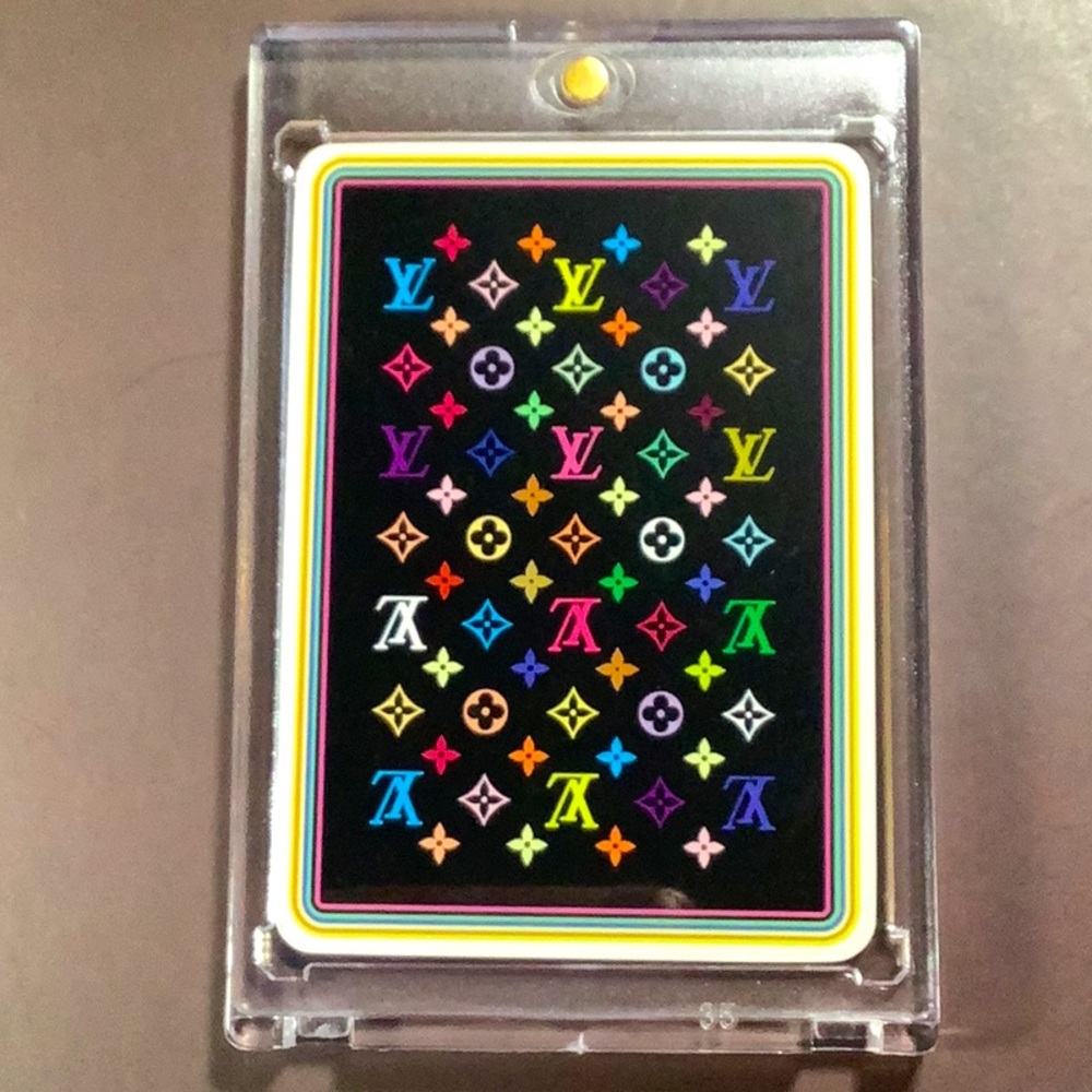 Louis Vuitton Playing Card